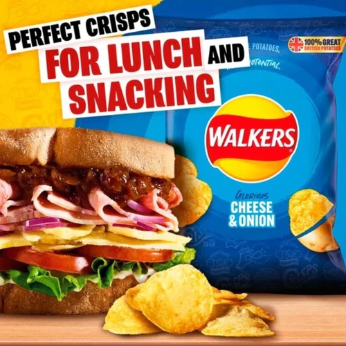 Walkers Snack Mega Crisps Bundle – 126 Pack Bulk Buy - 9 Different Flavours - Image 4