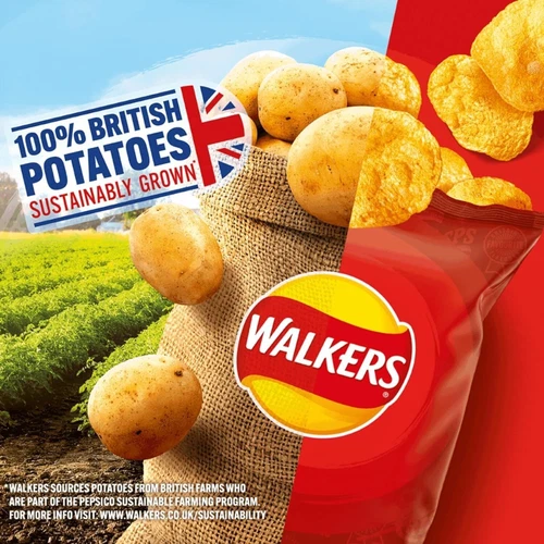 Walkers Snack Mega Crisps Bundle – 126 Pack Bulk Buy - 9 Different Flavours - Image 5